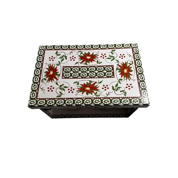 Temptation Old World Green Poinsettia Tall Coffee Mug Cup, 16 Ounce (2) - Picture 3 of 10